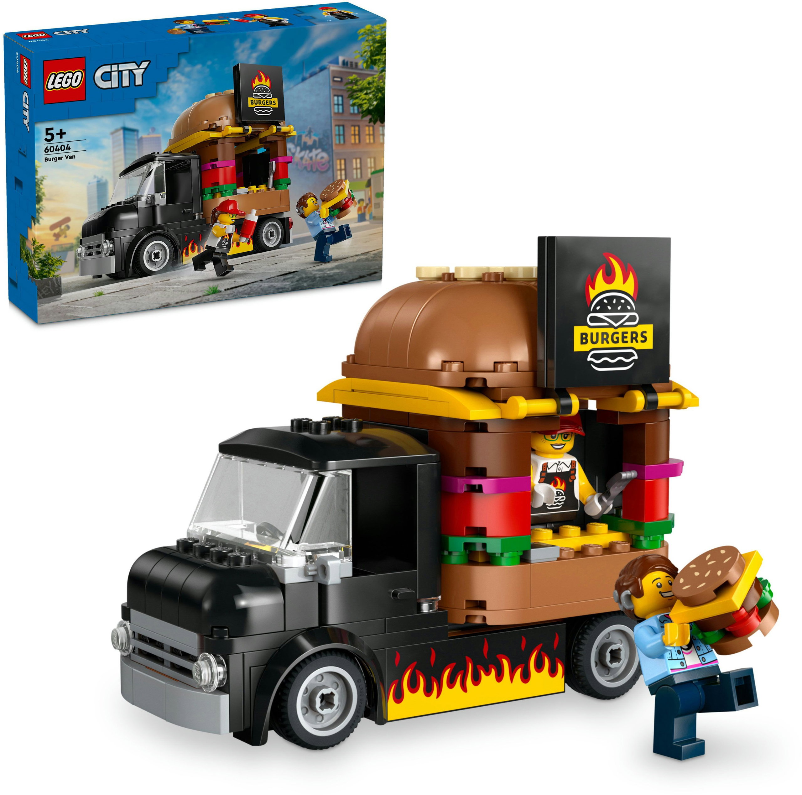 LEGO® City 60404 Hamburgeres furgon