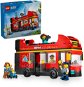 LEGO stavebnica LEGO® City 60407 Červený dvojposchodový vyhliadkový autobus - LEGO stavebnice