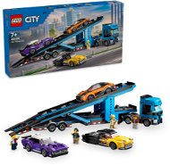 LEGO® City 60408 Kamión na prepravu áut so športiakmi - LEGO stavebnica