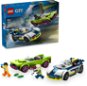 LEGO stavebnice LEGO® City 60415 Honička policejního auta a sporťáku - LEGO stavebnice