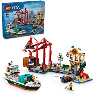 LEGO® City 60422  Hafen mit Frachtschiff - LEGO-Bausatz