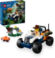 LEGO Set LEGO® City 60424 Čtyřkolka na průzkum džungle – mise panda červená - LEGO stavebnice