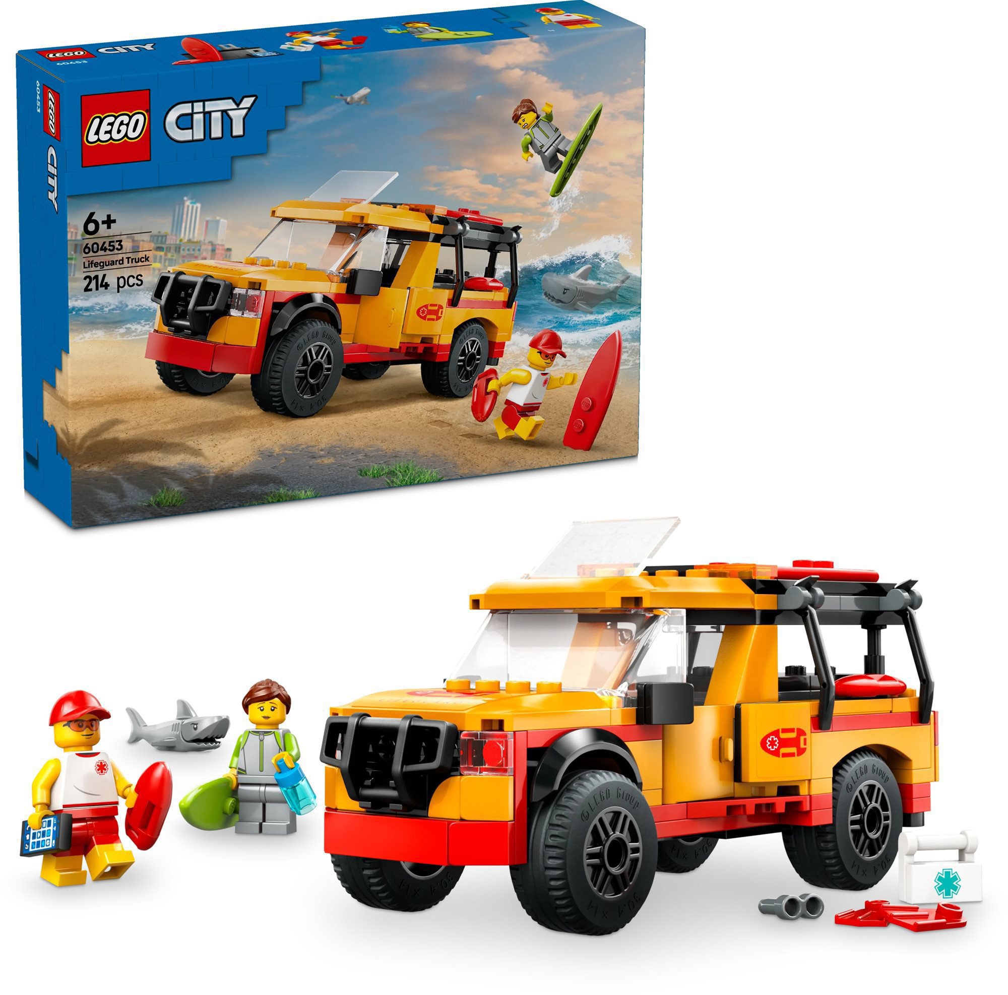 LEGO® City Partimentők tengerparti autója 60453