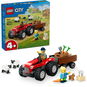 LEGO® City Piros traktor, utánfutó és juhok 60461 - LEGO