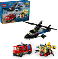 LEGO® City 60462 Kombinationsset mit Hubschrauber, Löschauto und U-Boot - LEGO-Bausatz