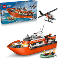 LEGO® City 60504 Záchranný člun pobřežní hlídky a vrtulník - LEGO stavebnice