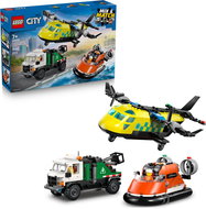 LEGO® City 60505 Remix: Airplane, service truck and hovercraft - LEGO Set