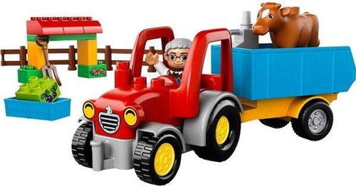 LEGO DUPLO 10524 Farm Tractor Main image LEGO DUPLO 10524 Farm Tractor - Building Set - Main image