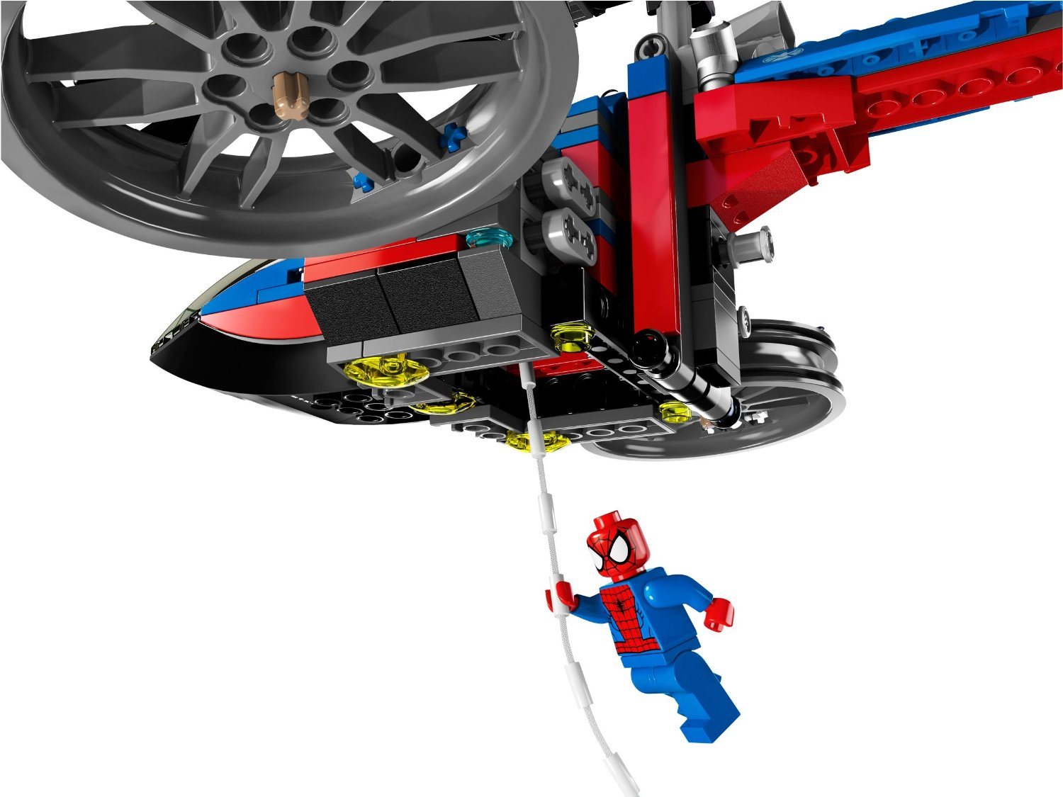 LEGO Super Heroes 76016 Spider rescue helicopter - Building Set