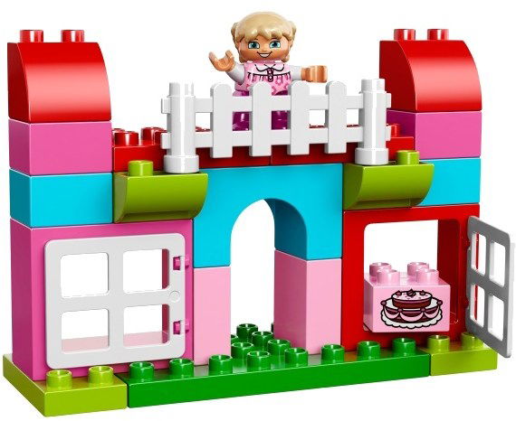 Duplo store pink box