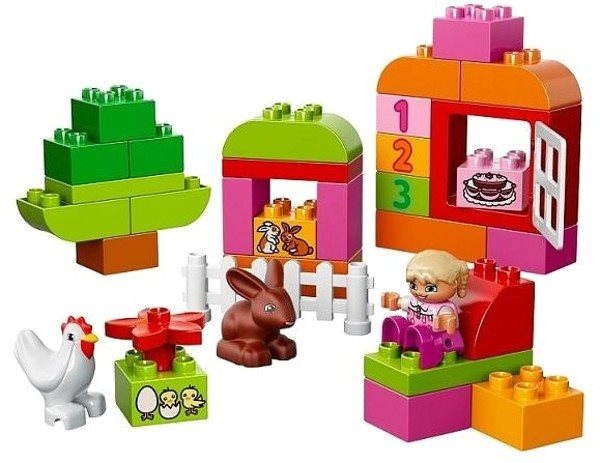 Pink hot sale duplo blocks