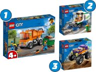 LEGO® City 66686 akciós csomag a 3 legnépszerűbb építőkészlettel fiúknak - LEGO