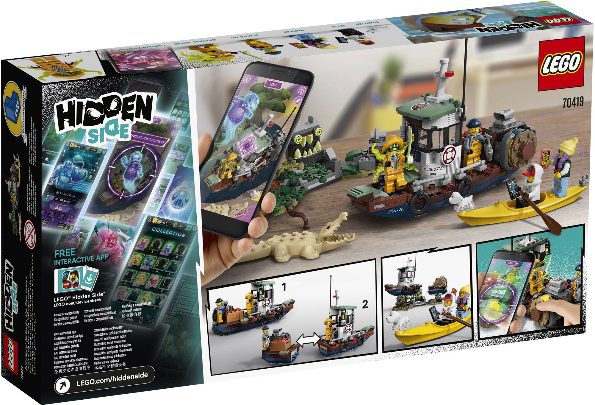 Lego 70419 hidden online side wrecked shrimp boat