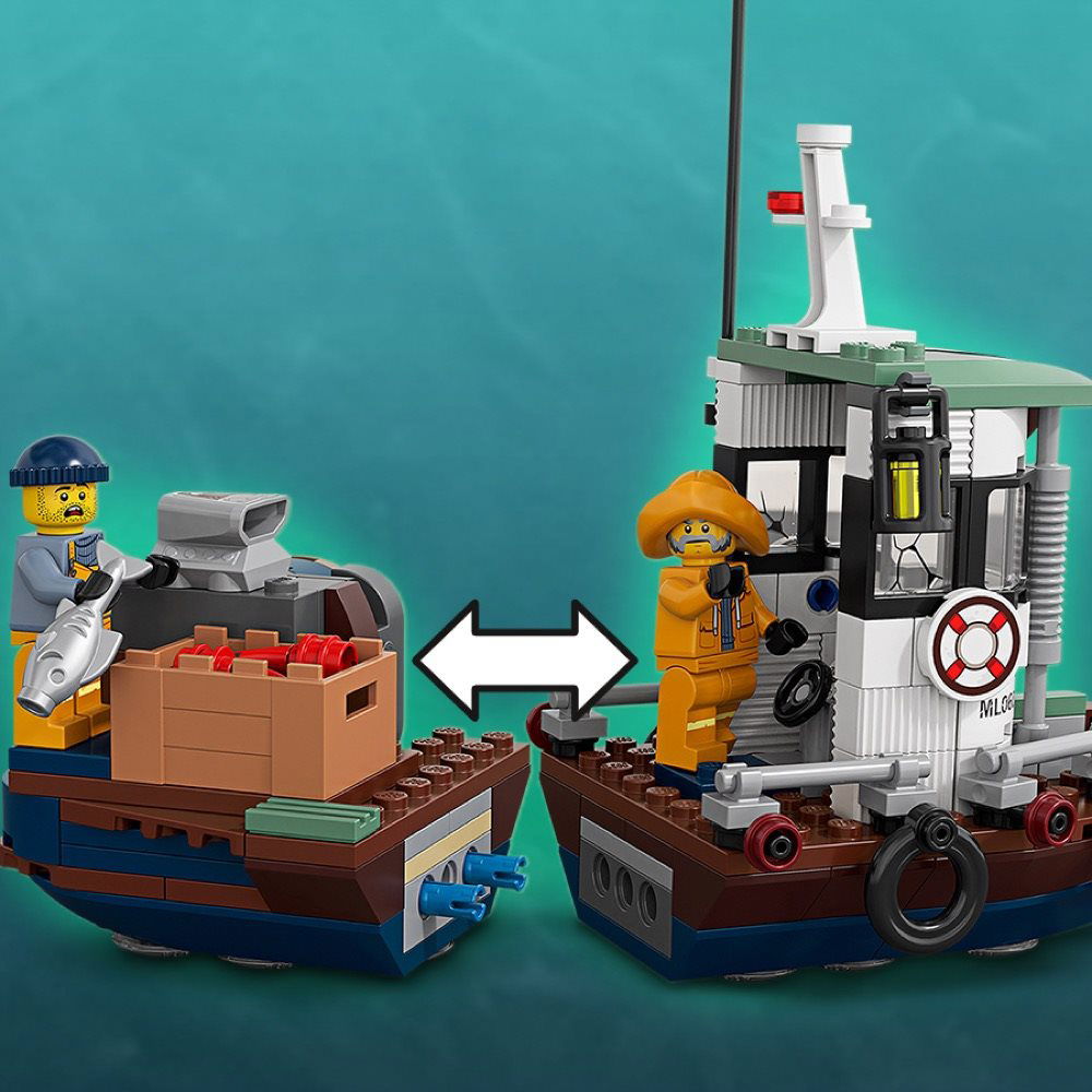 LEGO Hidden Side 70419 Wrecked Shrimp Boat - LEGO Set | Alza.cz