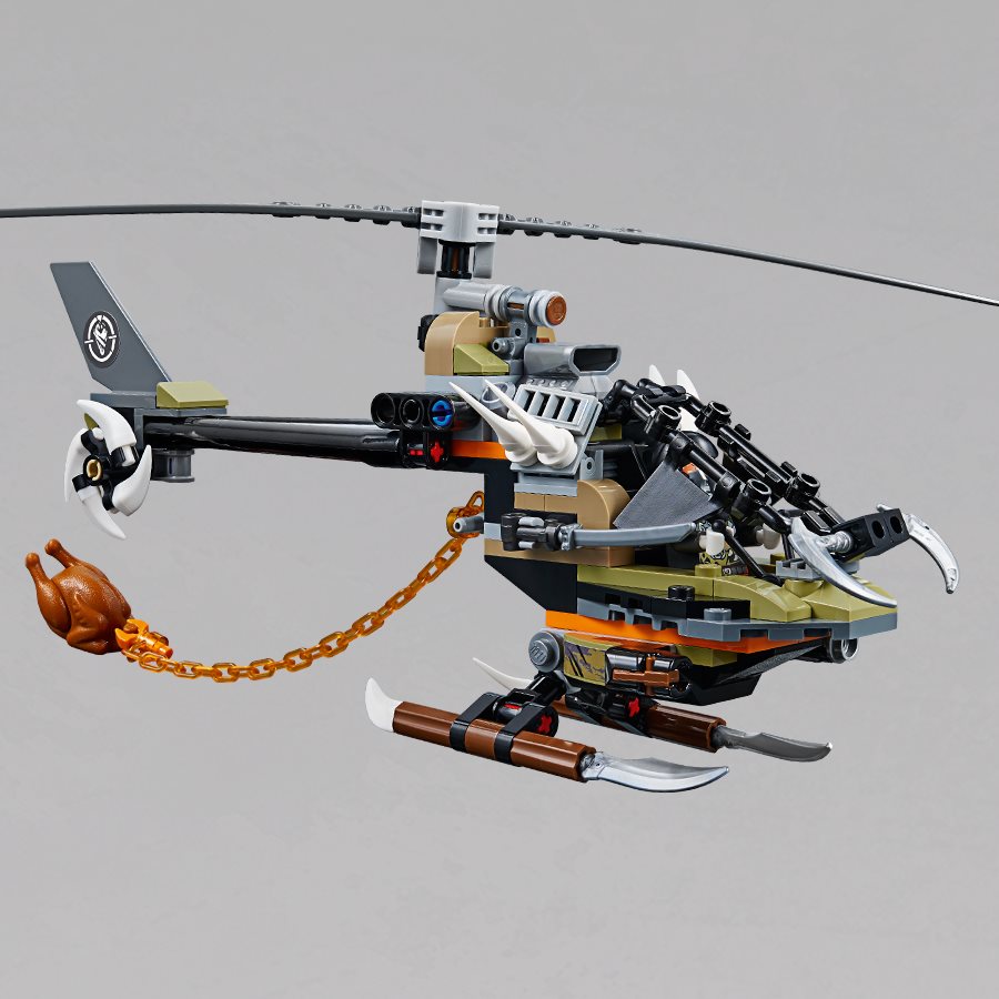 Lego ninjago helicopter online sets