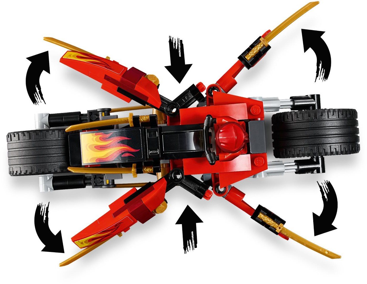 Lego kai's hot sale blade cycle