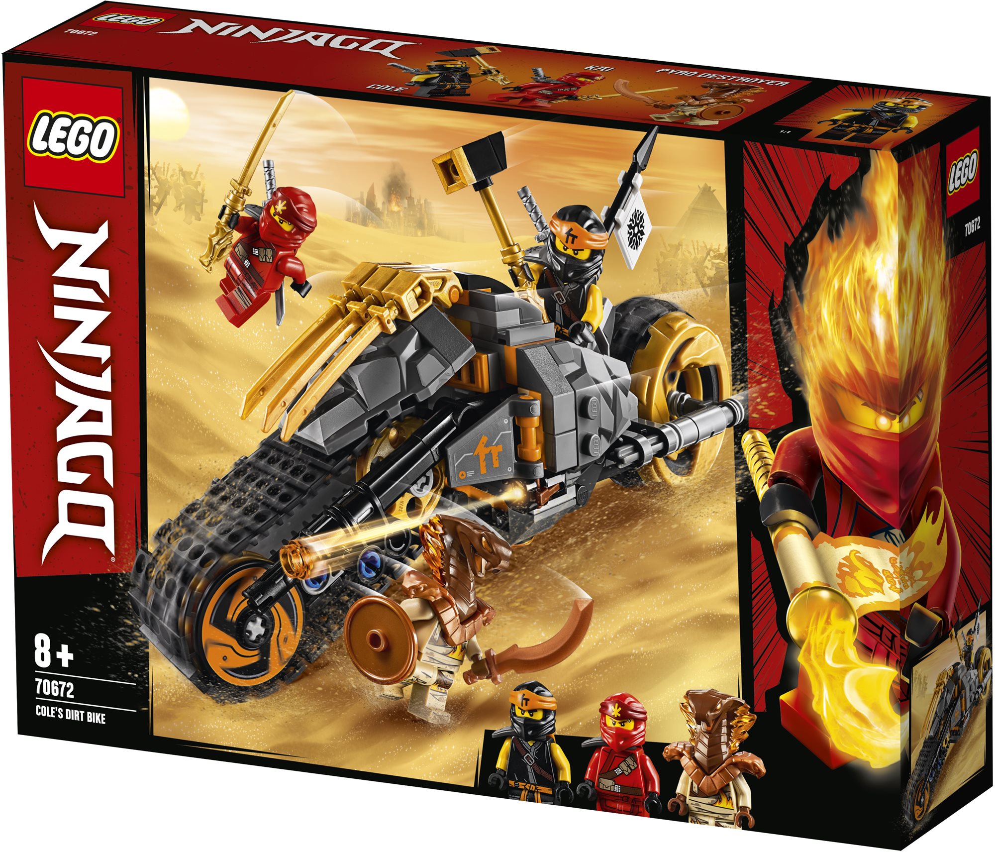 Ninjago cole's best sale dirt bike