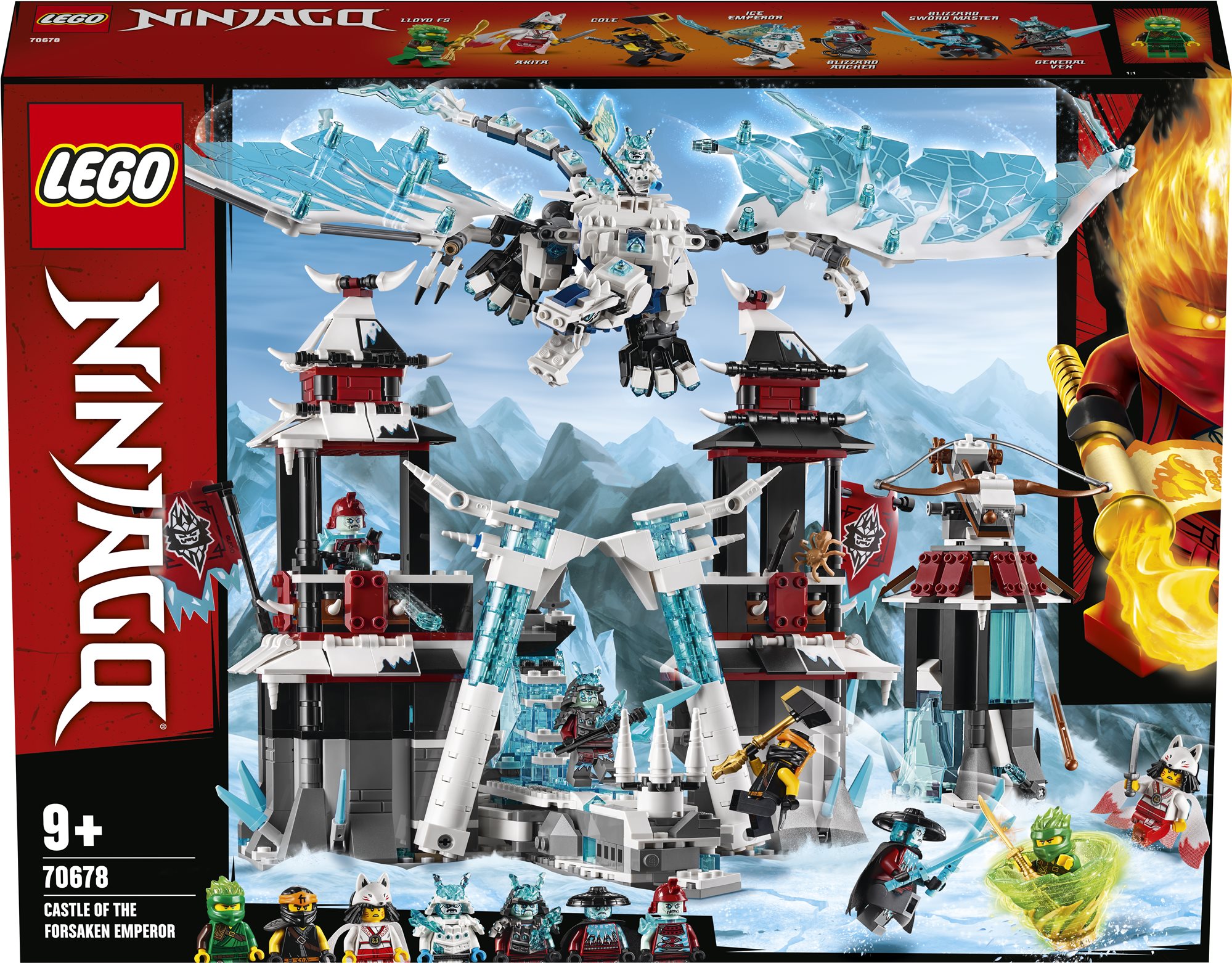 Lego ninjago castle of the forsaken sale