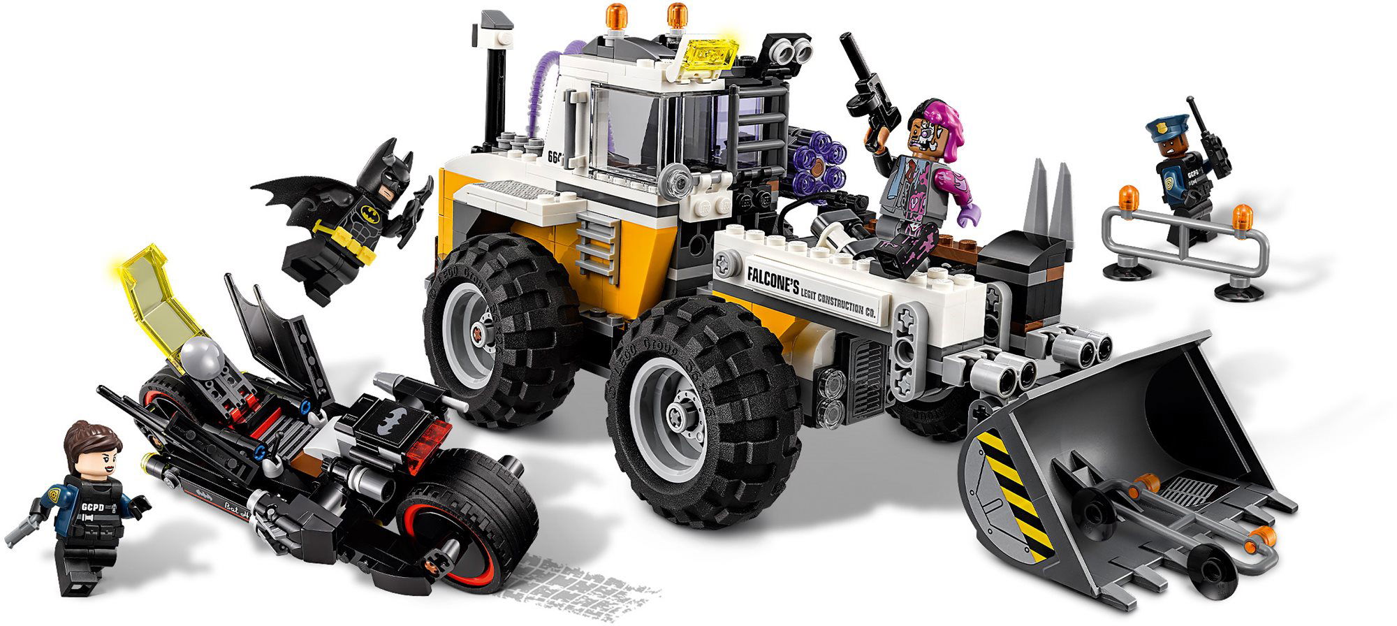 Lego batman movie two face hot sale double demolition