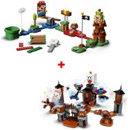 LEGO® Super Mario ™ 71360 kezdőkészlet + 71377 King Boo és a Kísértetudvar - LEGO