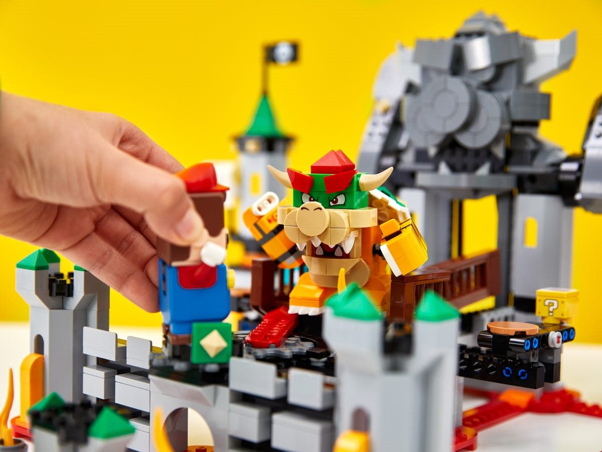 Lego super discount mario boss battle