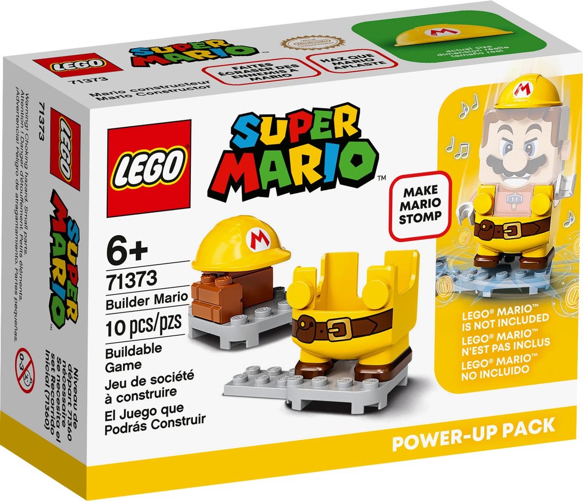 Super mario best sale lego costumes