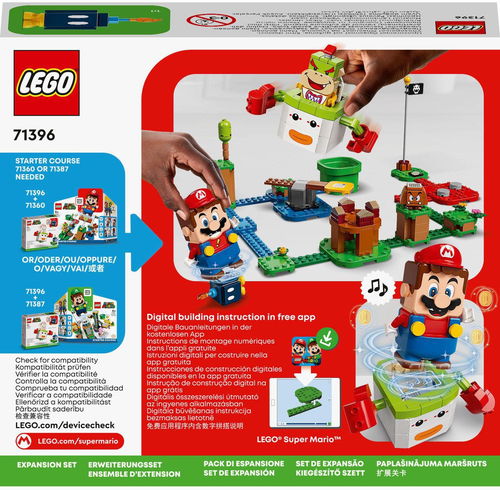 LEGO 71360 - Super Mario - Bowser Jr. - Buildable Mini Figure 