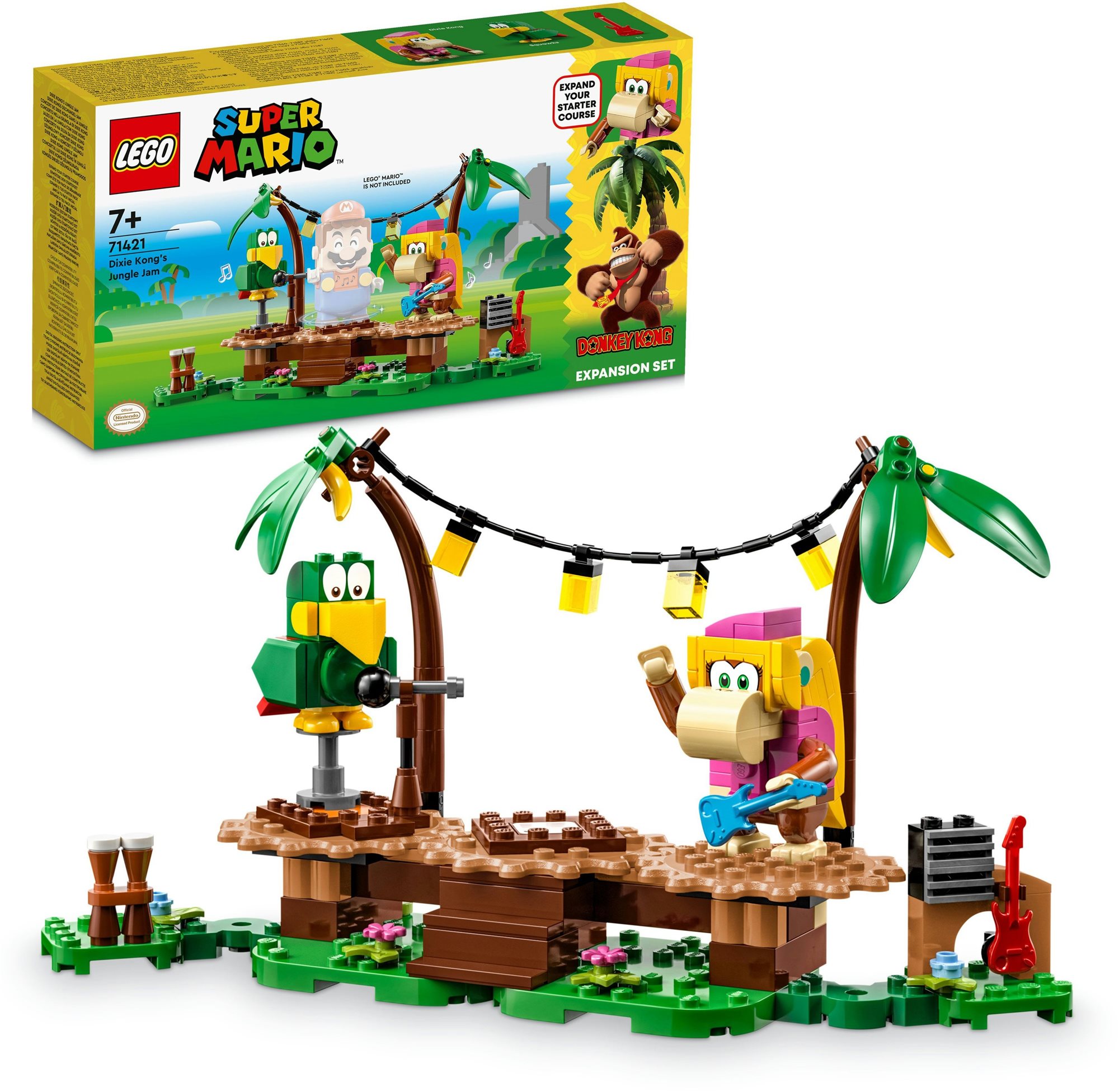 LEGO® Super Mario™ 71421 Dixie Kong Jungle Jam kiegészítő szett