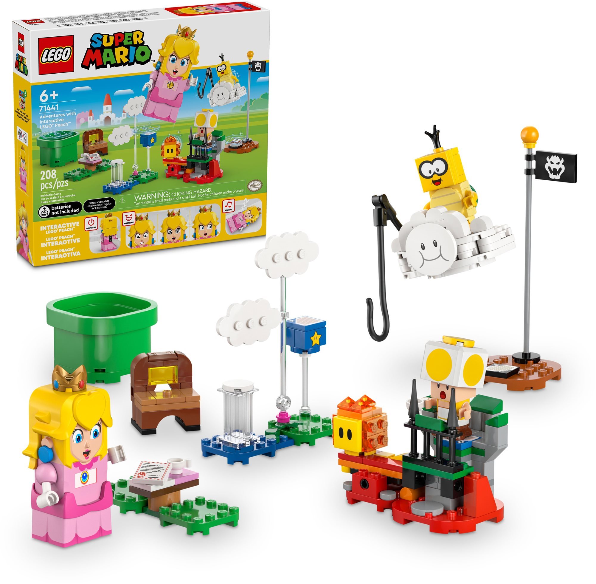 LEGO® Super Mario™ 71441 Kalandok az interaktív LEGO® Peach™ figurával