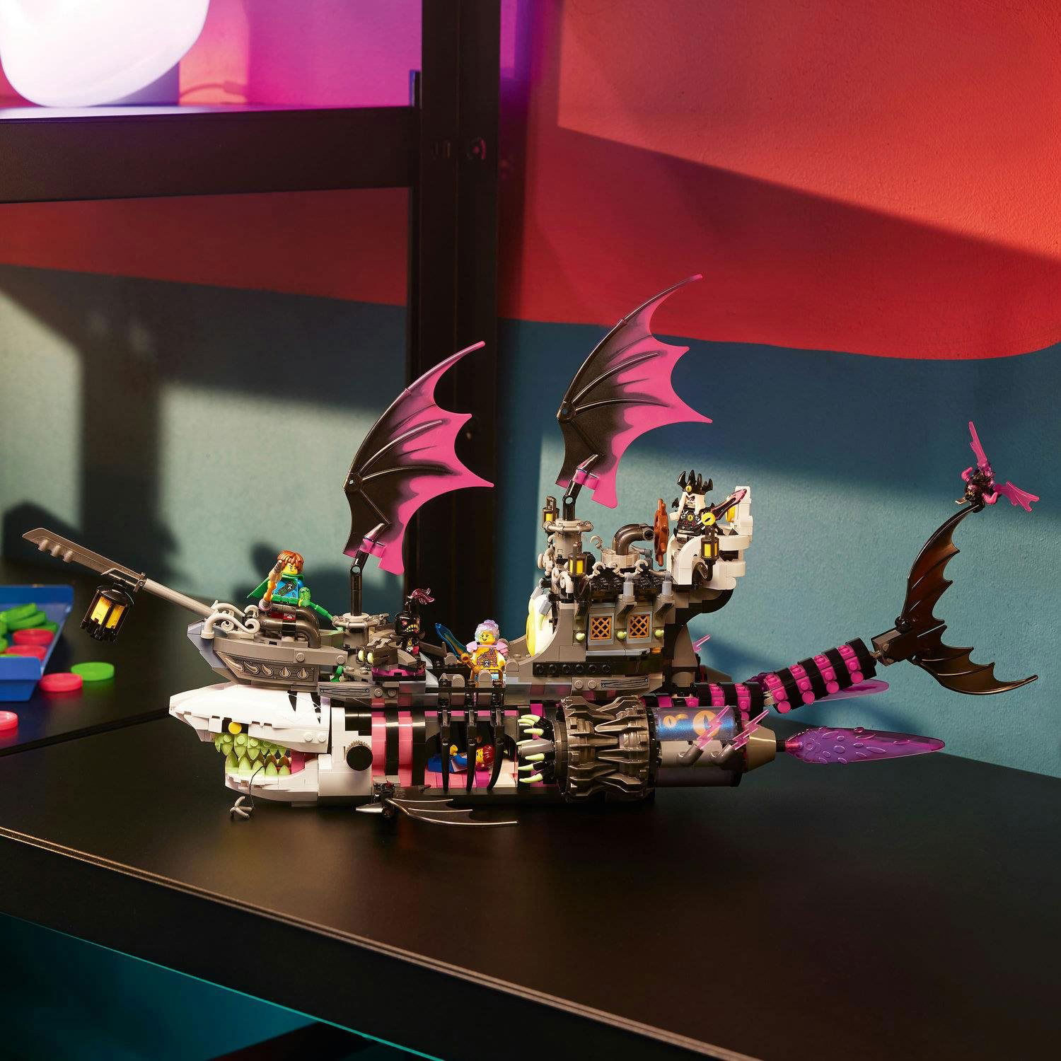 Lego skeleton cheap pirate ship