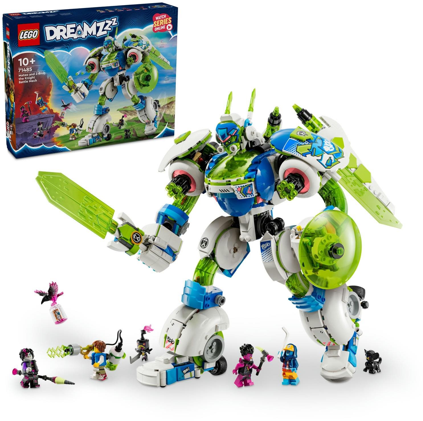LEGO® DREAMZzz™ Mateo és Z-Blob a harcirobot lovag 71485