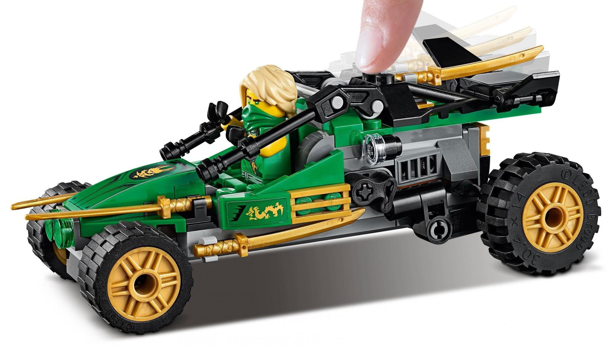 Lego ninjago discount lloyd jungle raider