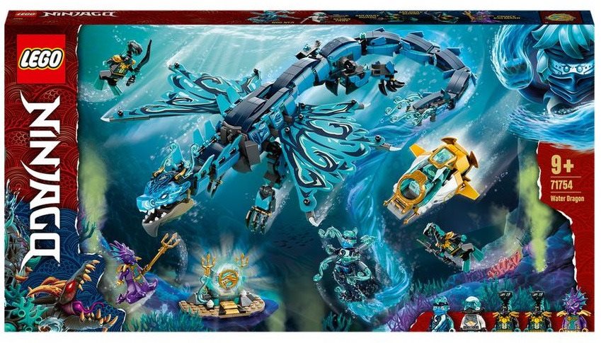 LEGO NINJAGO 71754 Water Dragon LEGO Set Alza.cz