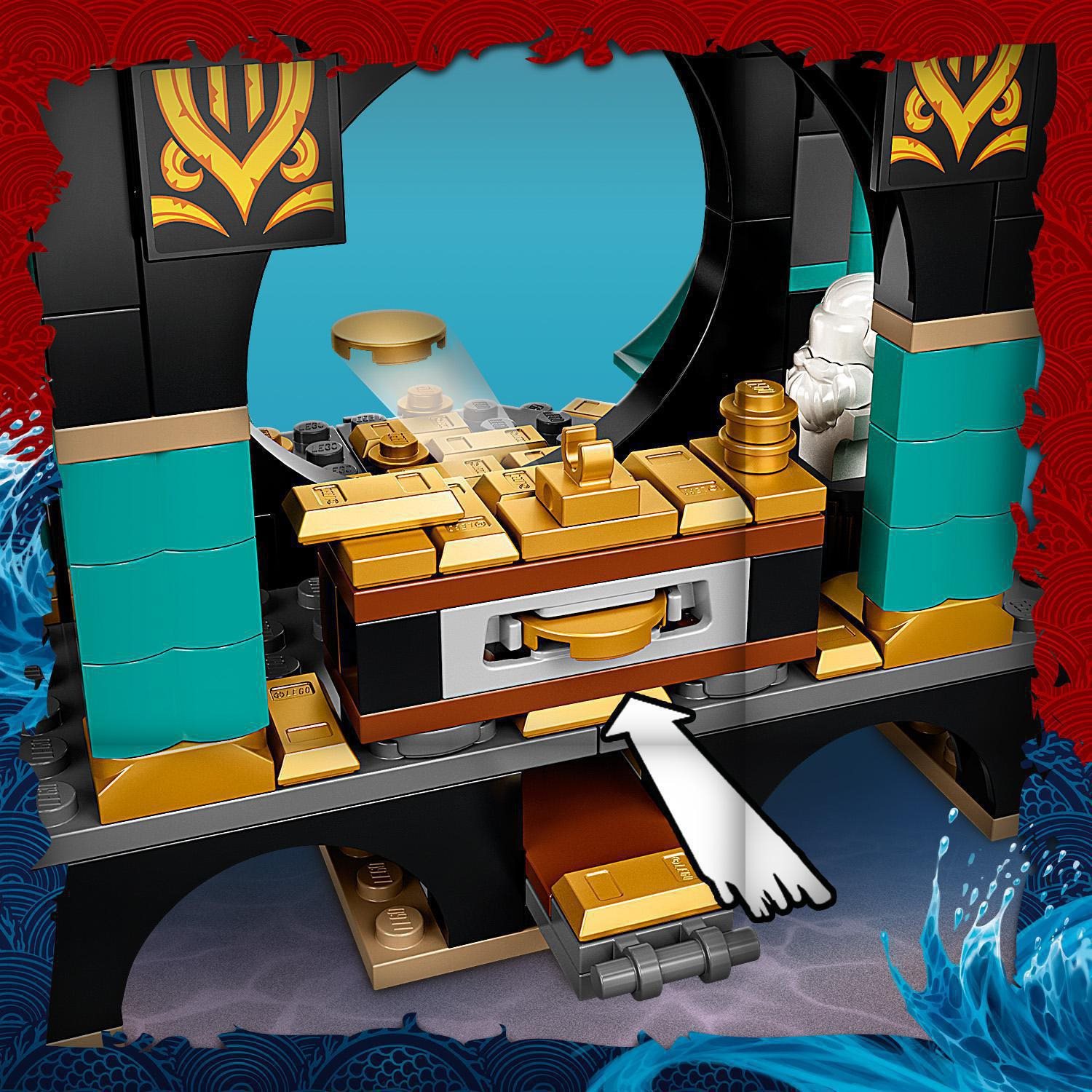 71755 NINJAGO Temple hot of The Endless Sea Building Set