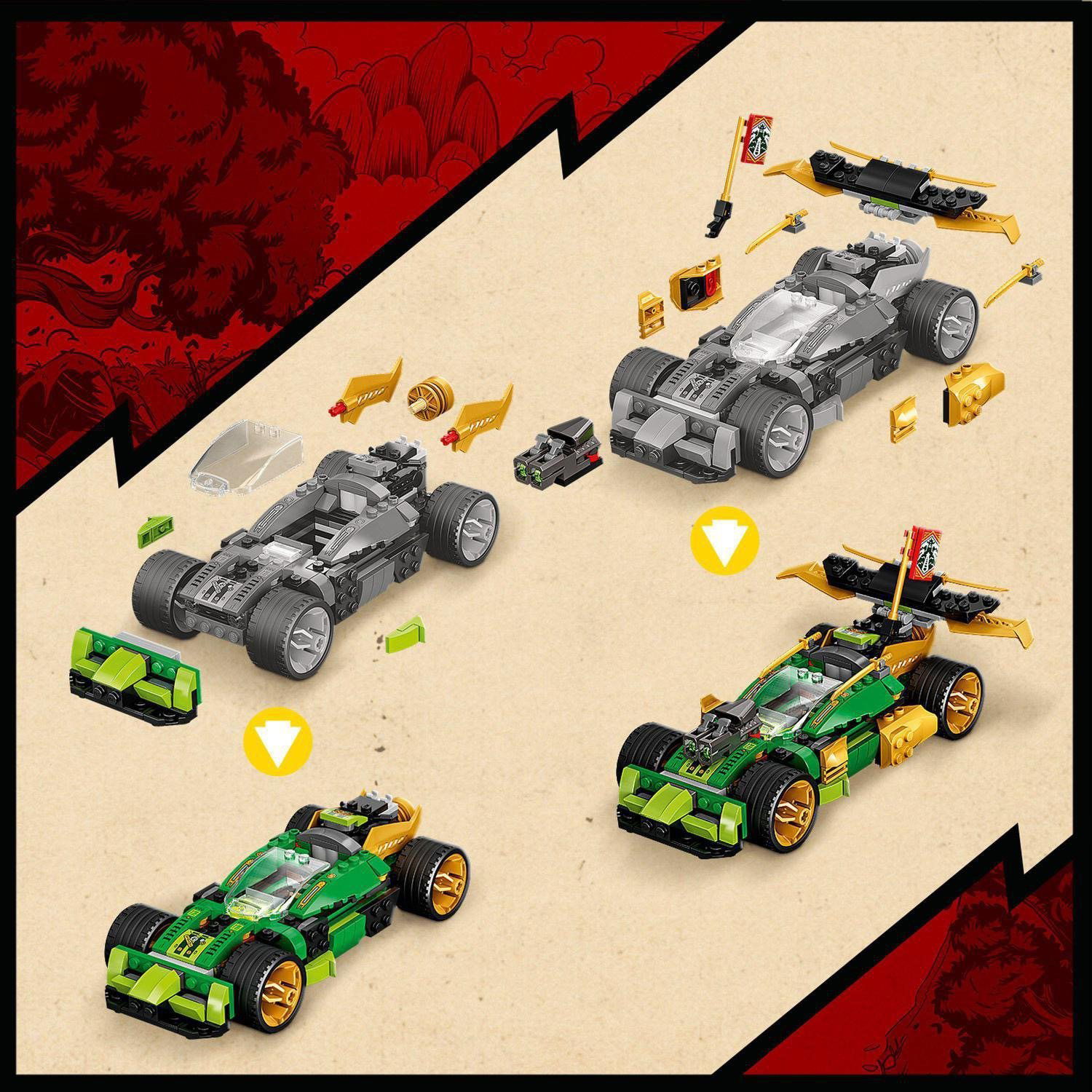 Lego ninjago online coche