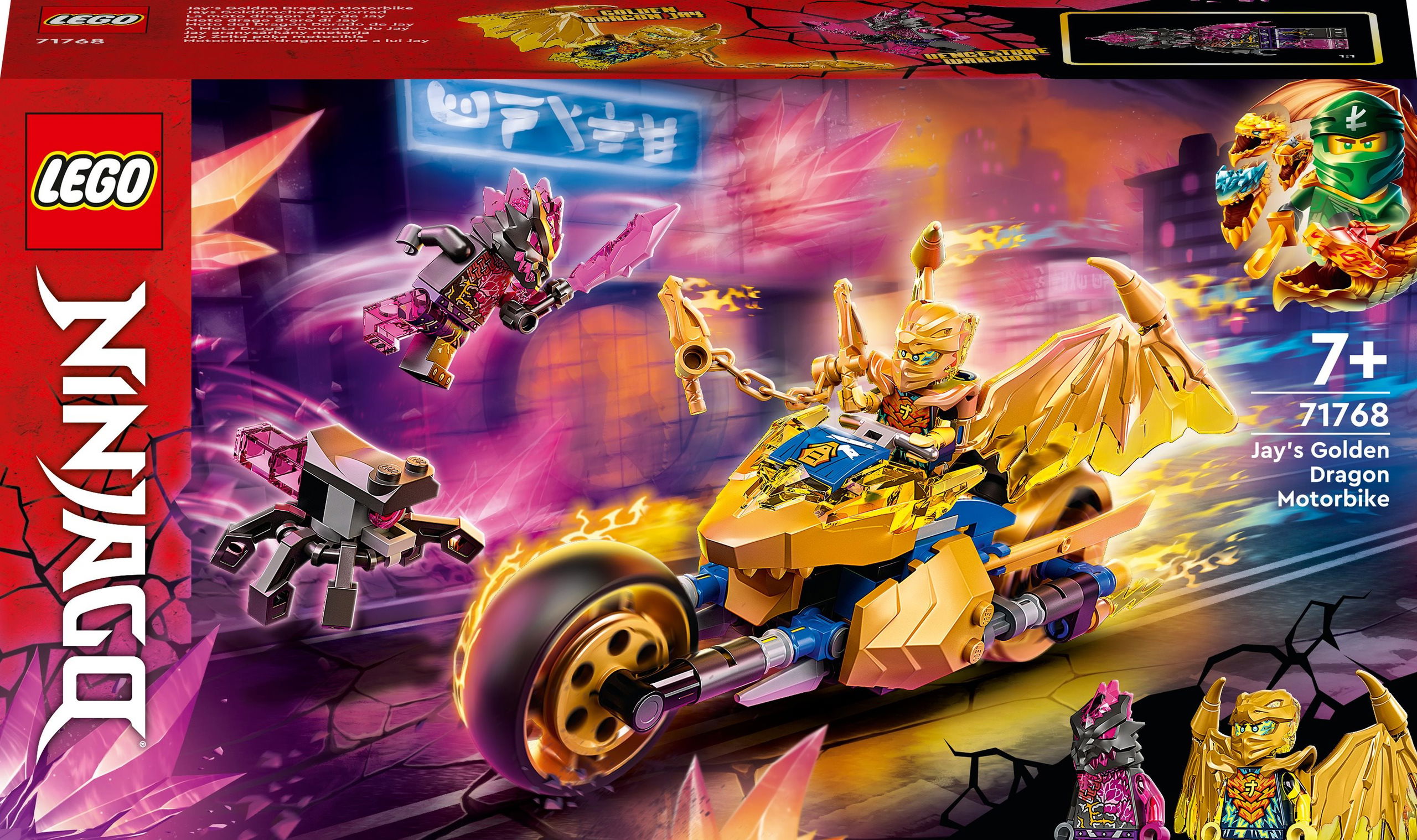 Lego ninjago jay's motorcycle hotsell