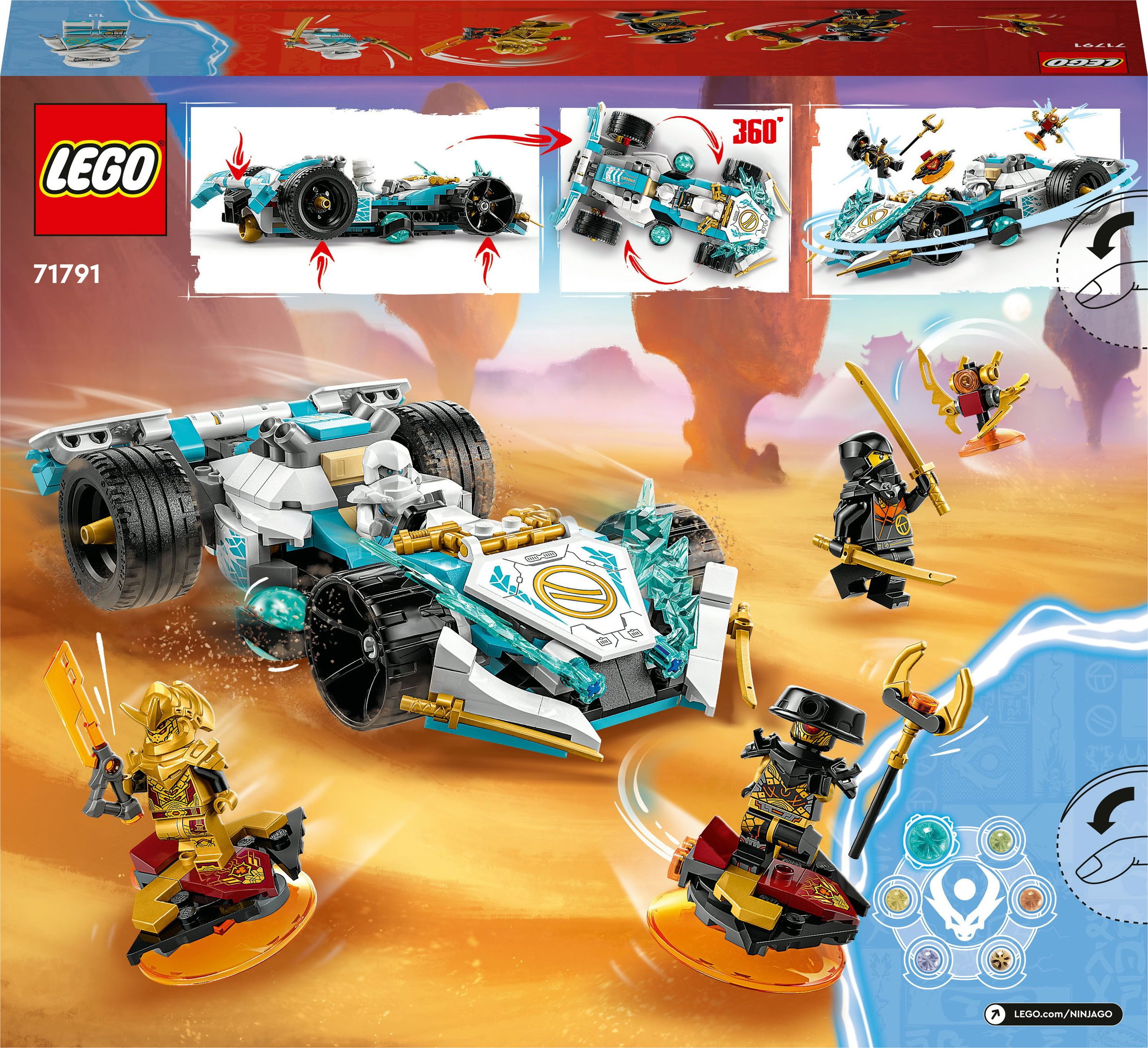 Ninjago lego zane sales vehicle