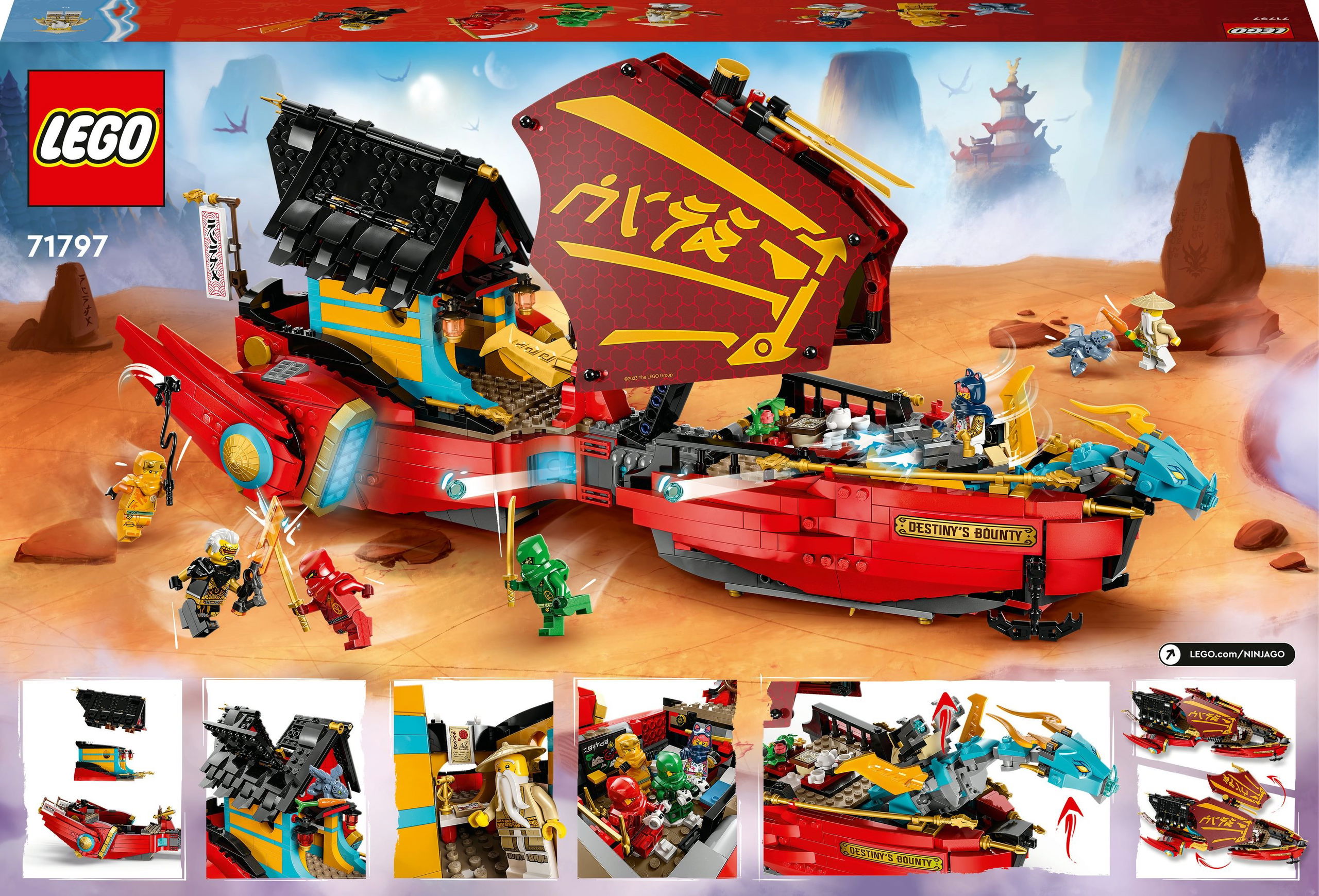 LEGO NINJAGO 71797 Destiny s Bounty race against time LEGO