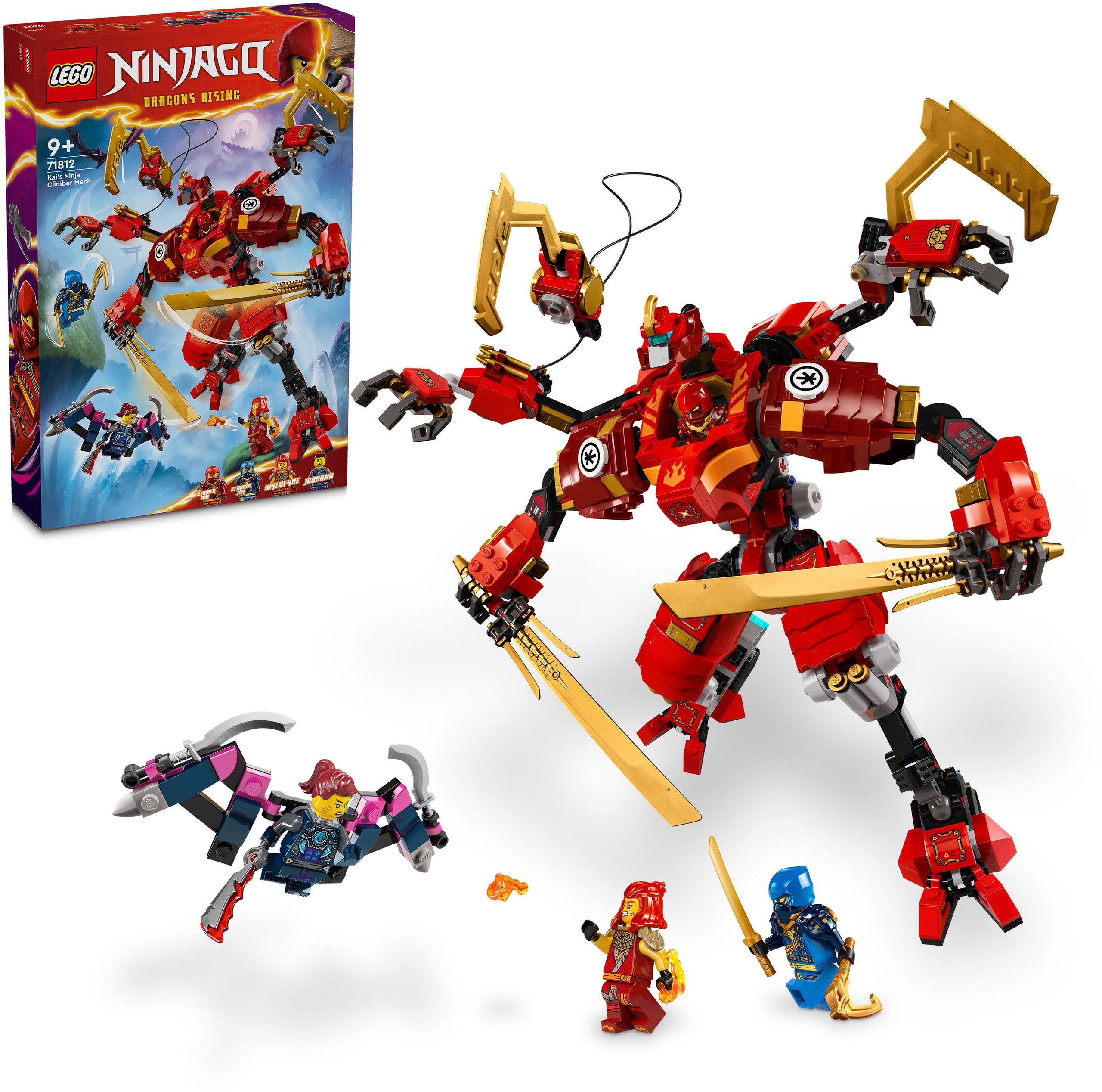 LEGO® NINJAGO® 71812 Kai hegymászó páncélja