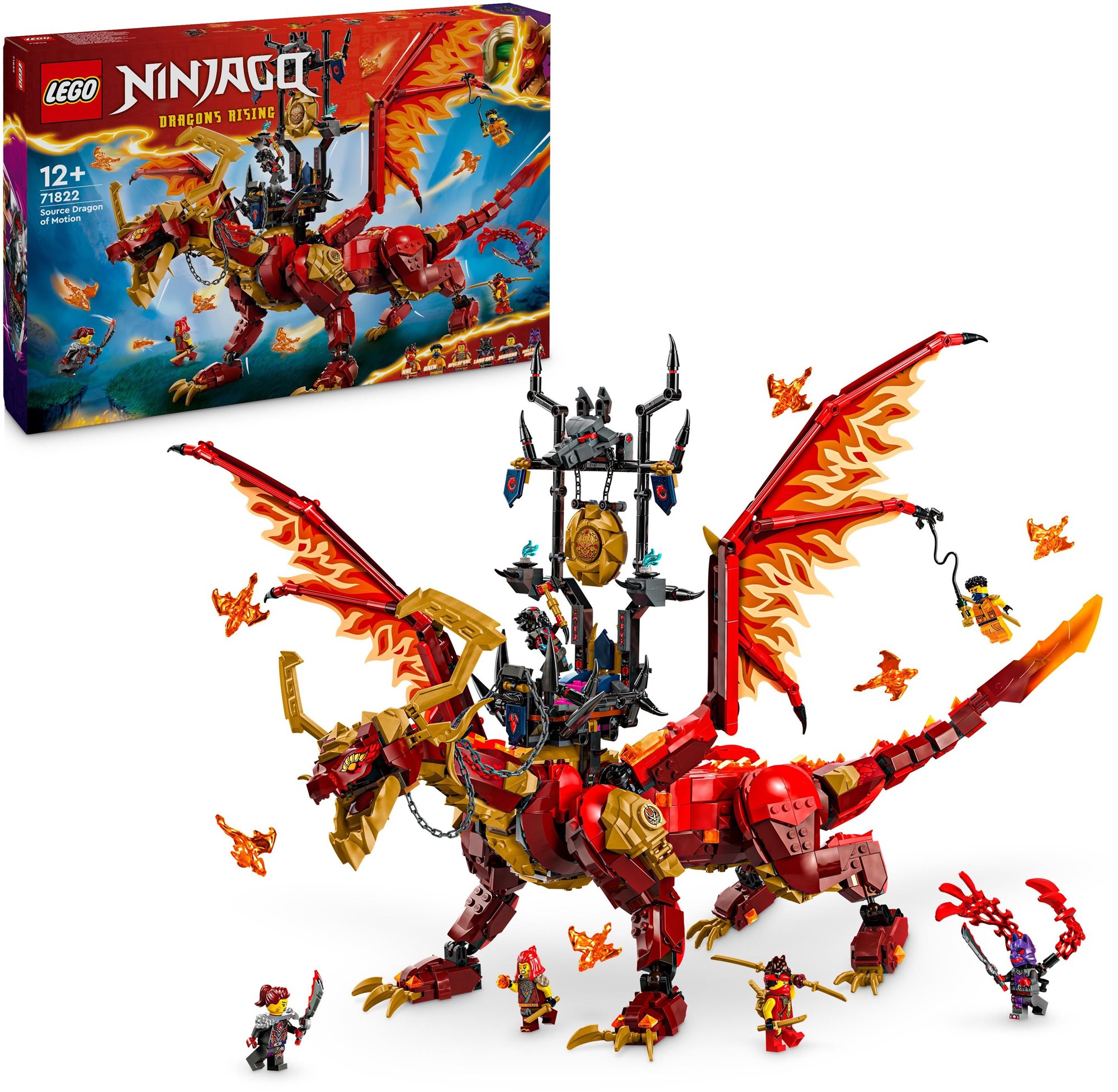 LEGO® NINJAGO® 71822 A mozgás eredendő sárkánya