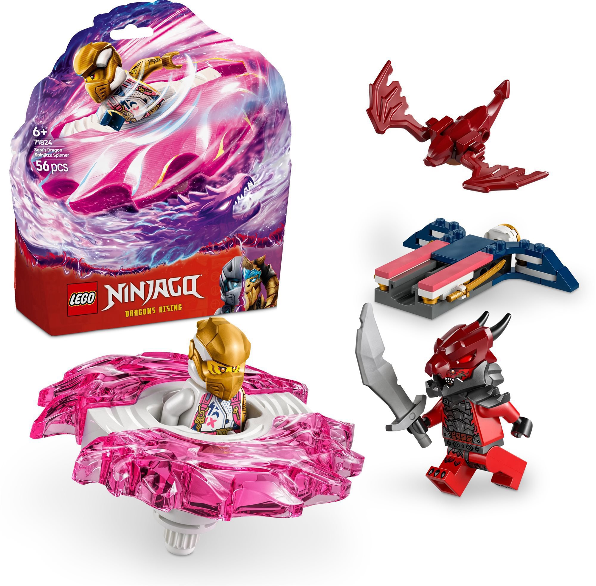 LEGO® NINJAGO® Sora sárkány Spinjitzu pörgettyűje 71824