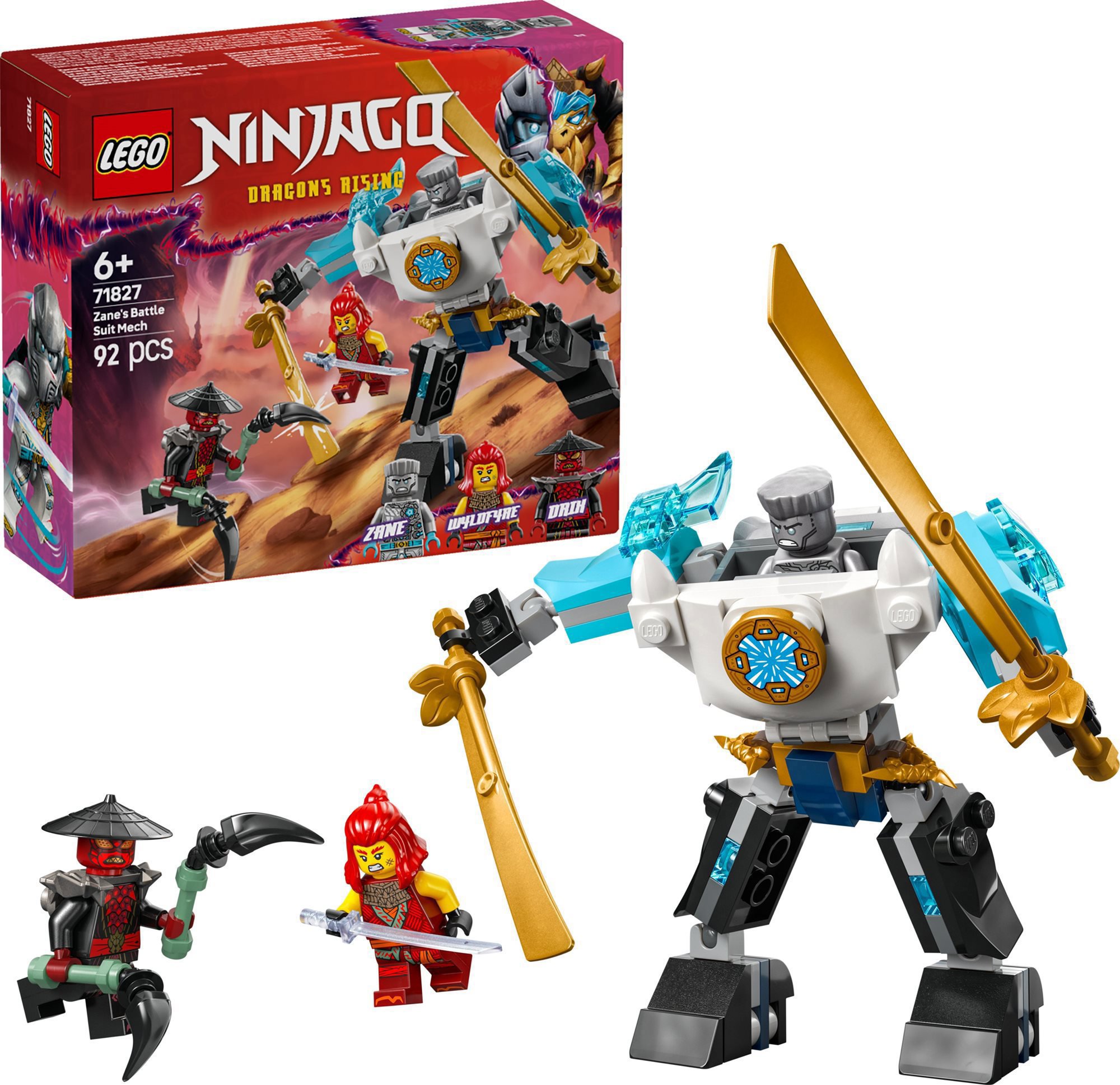 LEGO stavebnice LEGO® NINJAGO® 71827 Zaneův bojový robotický oblek