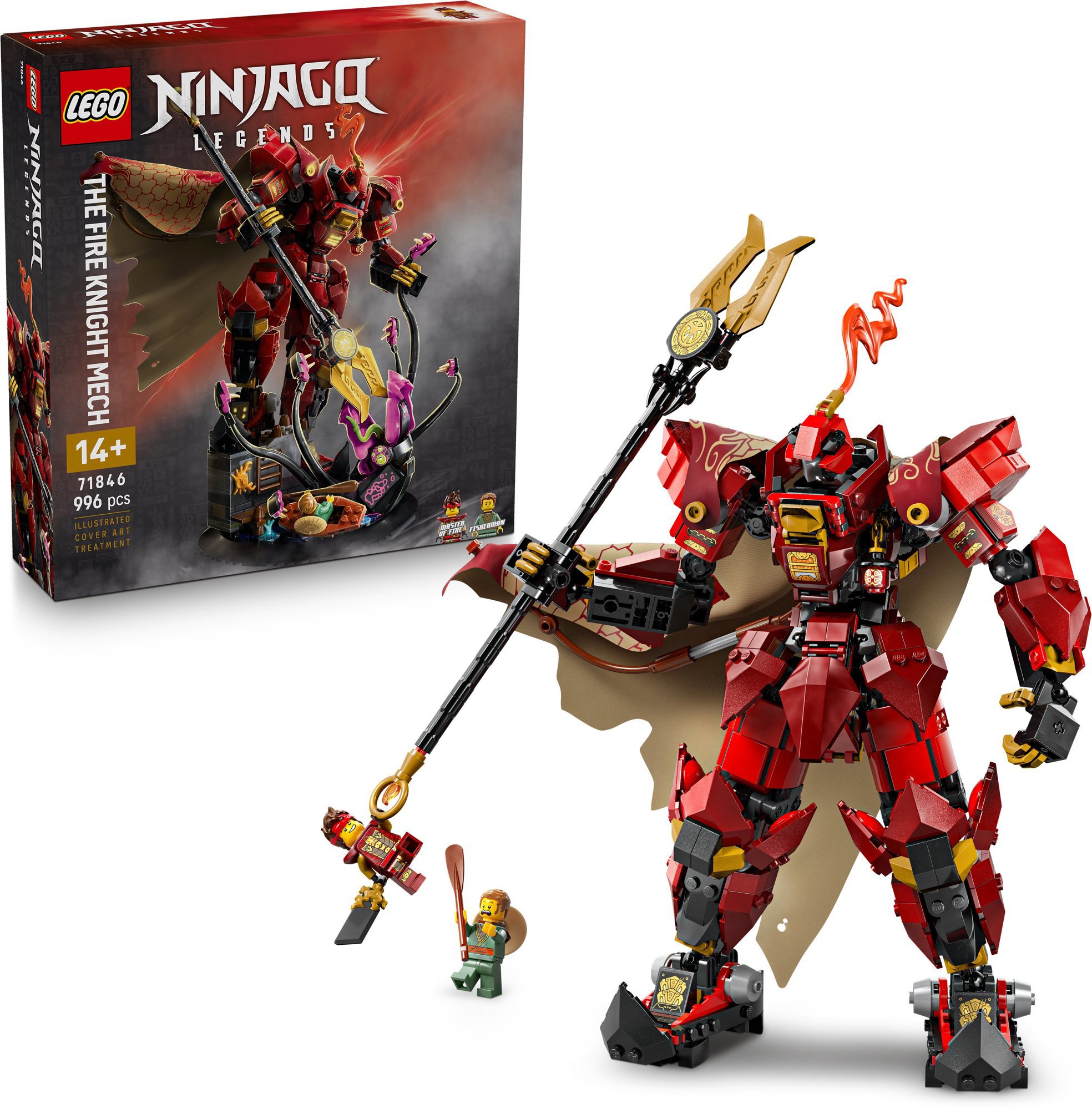 LEGO® NINJAGO® Tűzlovag harci robot 71846