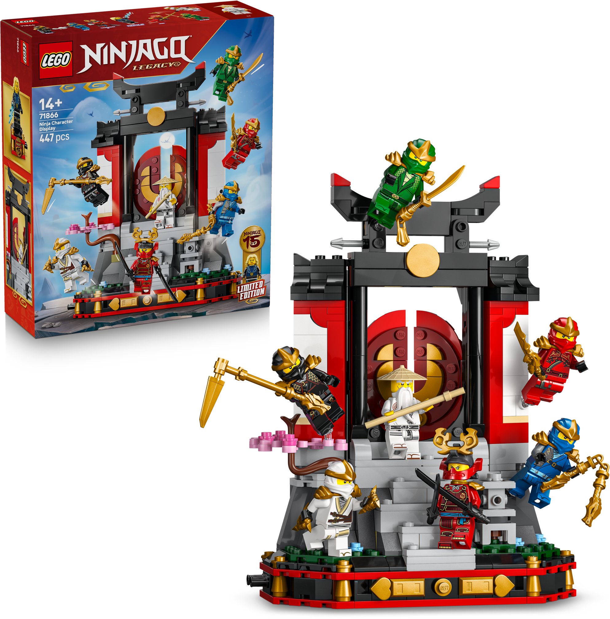 LEGO stavebnice LEGO® NINJAGO® 71866 Výstavka nindžů: 15 let NINJAGO