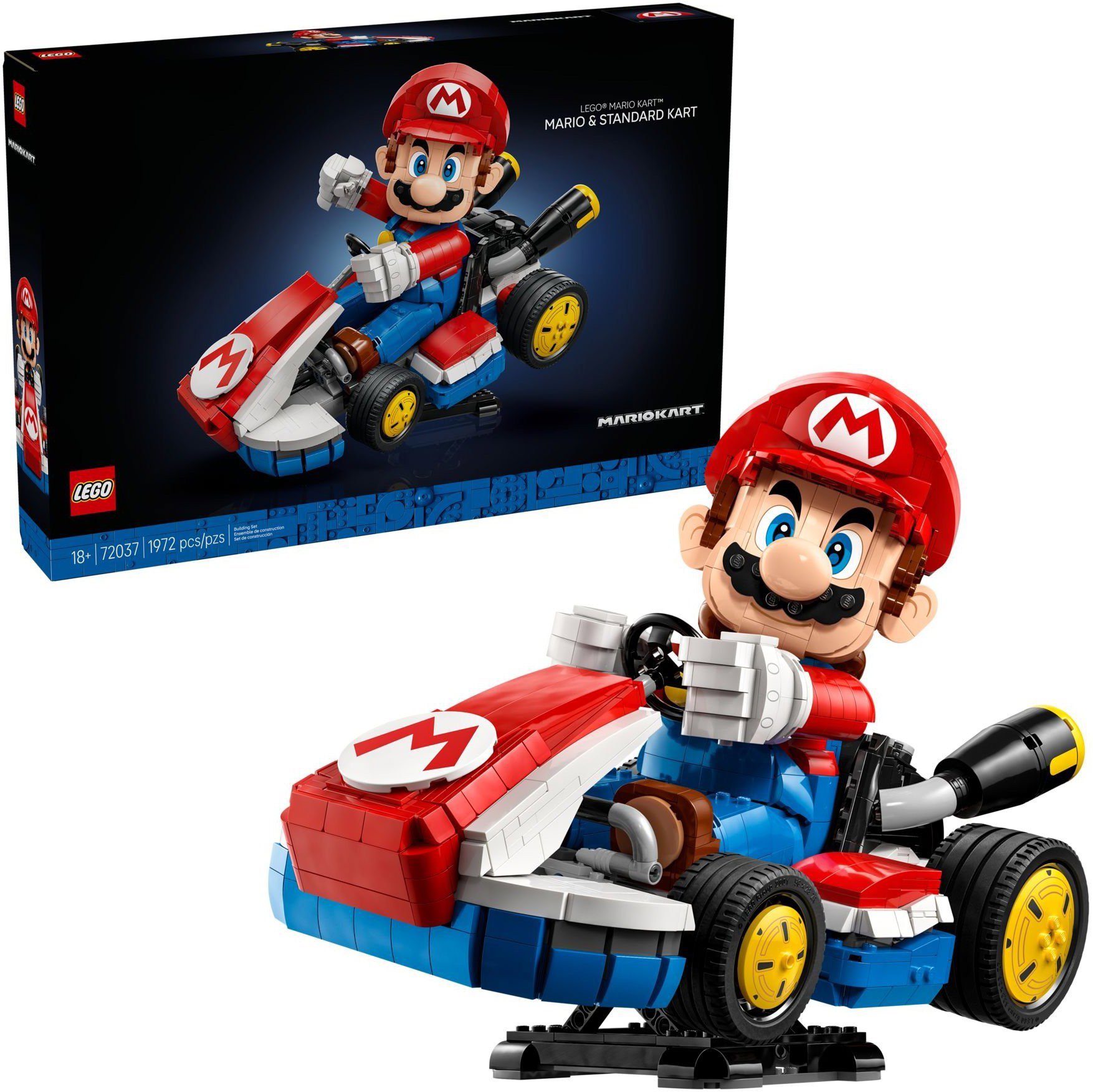 LEGO® Super Mario™ Mario Kart™: Mario & Standard Kart 72037