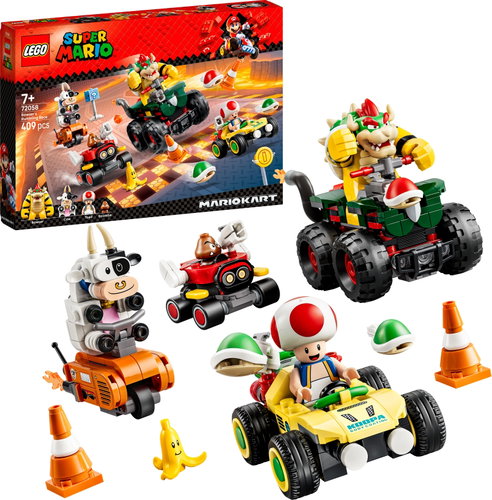 LEGO® Super Mario 72058 Mario Kart™ – Bowser's Muscle Car Expansion Set - LEGO Set - Main image