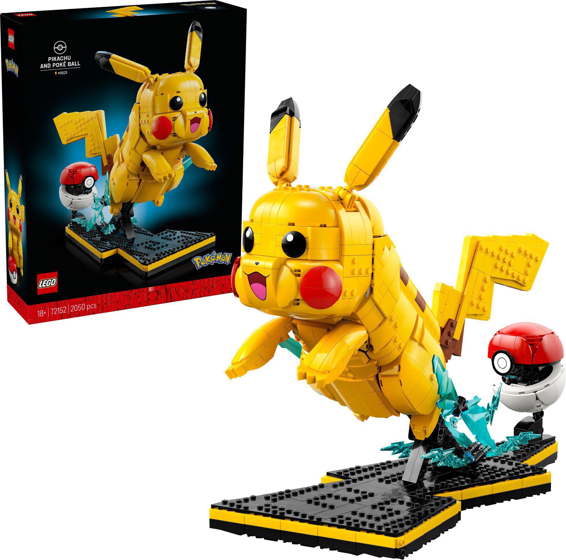 LEGO stavebnice LEGO® Pokémon 72152 Pikachu a Pokébal
