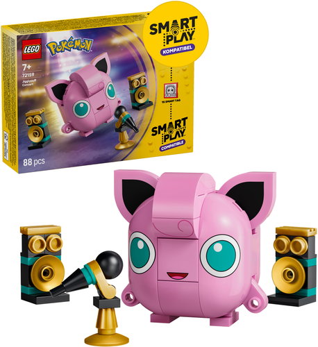 LEGO® Pokémon™ 72159 SMART Play™: Jigglypuff a koncert - LEGO Set - Main image