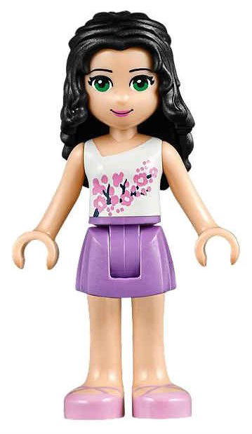 Lego friends pink cheap hair