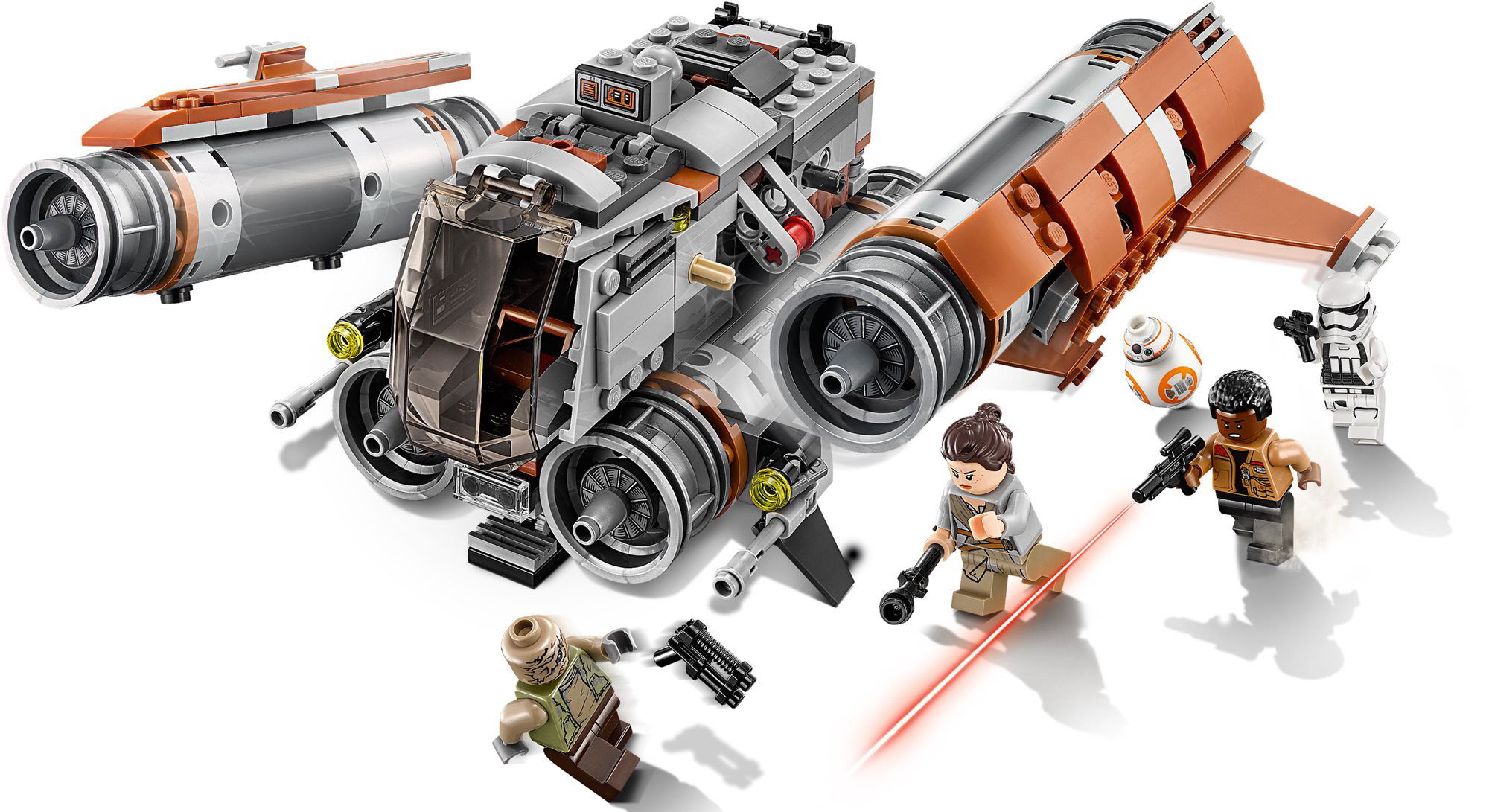 LEGO Star Wars TM 75178 Jakku Quadjumper Building Set Alza.cz